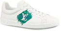Order Louis Vuitton Luxembourg Sneakers ''Weiß Grün'' 1A4OGX