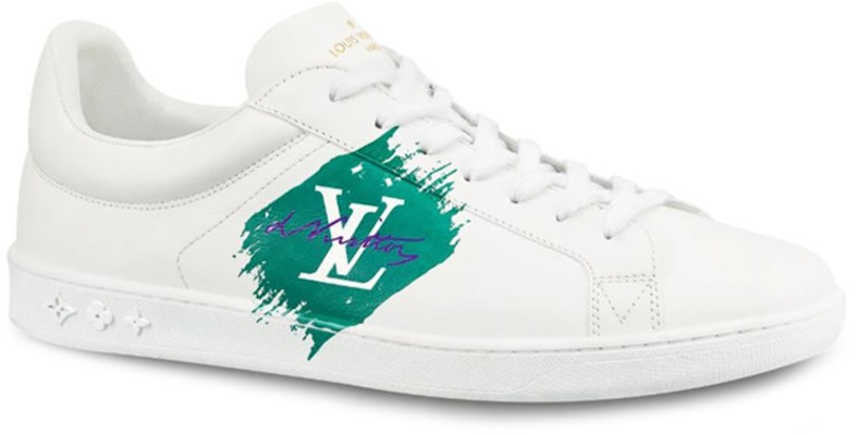 Louis Vuitton Luxembourg Sneakers 'White Green' 1A4OGX Order Louis Vuitton Luxembourg Sneakers 'White Green' 1A4OGX