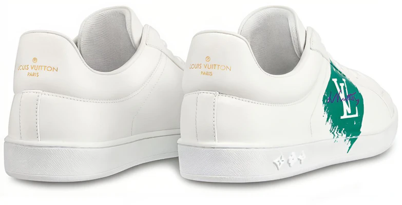 Louis Vuitton Luxembourg Sneakers ''Weiß Grün'' 1A4OGX Shop Louis Vuitton Luxembourg Sneakers ''Weiß Grün'' 1A4OGX