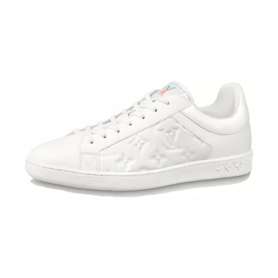 LV Luxembourg Sneakers 'White Monogram with Colorful Logo'