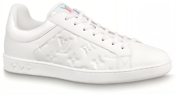 Louis Vuitton Luxembourg Sneakers 'White Monogram with Colorful Logo' 1A8J0W Order Louis Vuitton Luxembourg Sneakers 'White Monogram with Colorful Logo' 1A8J0W