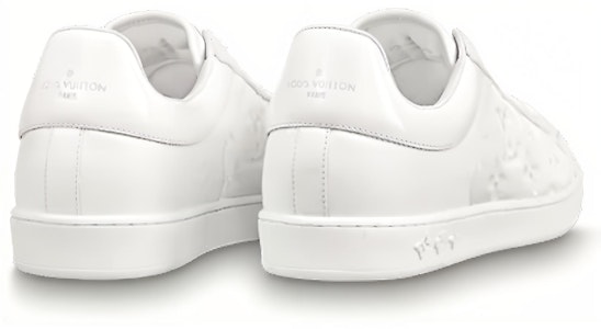路易威登 Luxembourg 低筒運動鞋 白 Shop 路易威登 Luxembourg 低筒運動鞋 白