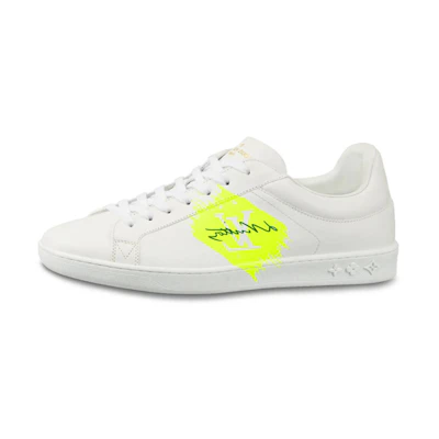 LV Luxembourg Sneakers 'White Neon Yellow'