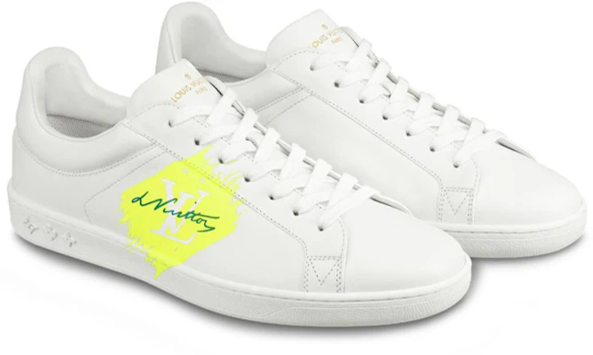 Zapatillas Louis Vuitton Luxembourg 'Blanco Amarillo Neón' 1A4OFL Lookbook Zapatillas Louis Vuitton Luxembourg 'Blanco Amarillo Neón' 1A4OFL