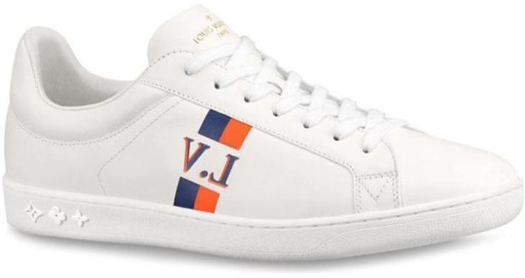 Louis Vuitton Luxembourg Sneakers 'White Orange' 1A57U4 Order Louis Vuitton Luxembourg Sneakers 'White Orange' 1A57U4