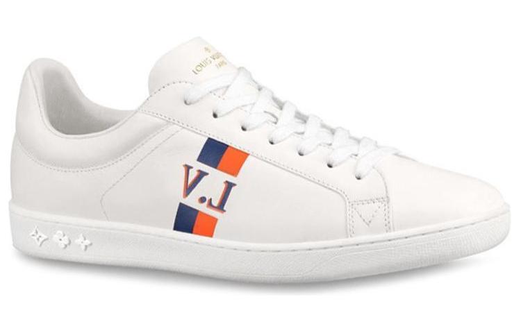 Order Sneakers Louis Vuitton Luxembourg ''Bianco Arancione'' 1A57U4