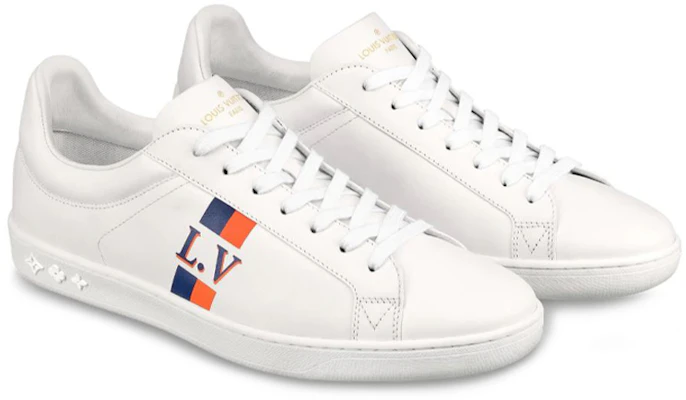 Sneakers Louis Vuitton Luxembourg ''Bianco Arancione'' 1A57U4 Lookbook Sneakers Louis Vuitton Luxembourg ''Bianco Arancione'' 1A57U4