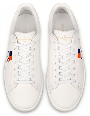 Louis Vuitton Luxembourg Sneakers 'White Orange' 1A57U4 Purchase Louis Vuitton Luxembourg Sneakers 'White Orange' 1A57U4