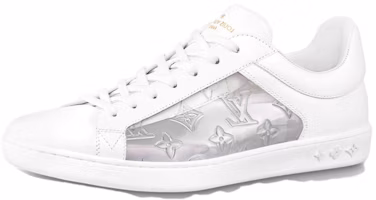 Louis Vuitton Luxembourg Sneakers 'White with Silver Monogram' 1A8MAH Louis Vuitton Luxembourg Sneakers 'White with Silver Monogram' 1A8MAH