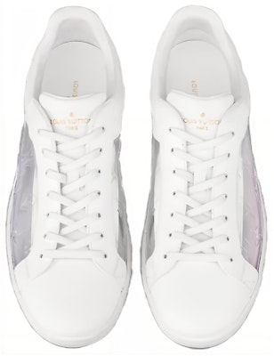 Louis Vuitton Luxembourg Sneakers 'White with Silver Monogram' 1A8MAH Purchase Louis Vuitton Luxembourg Sneakers 'White with Silver Monogram' 1A8MAH