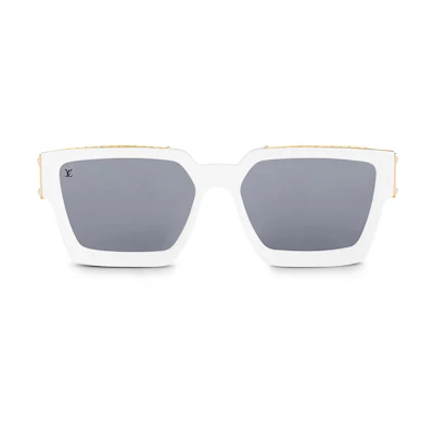 Louis Vuitton LV 11 Millionaire Sunglasses White Square Frame Sunglasses Z1166W Z1166E