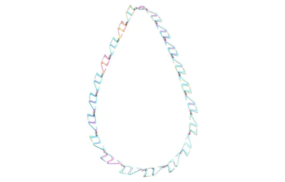 LOUIS VUITTON LV 2054 Gradient Chain Necklace Multicolor M68909 圖 3