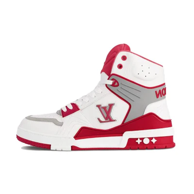 LV LV Ankle Trainers 'White Red Grey'