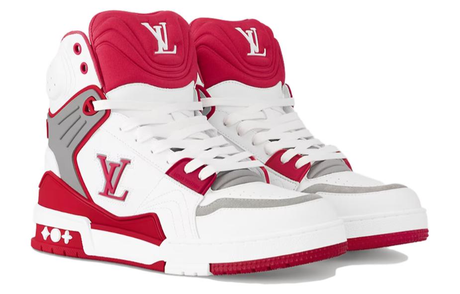 LV LV Ankle Trainers 'White Red Grey' 圖 2