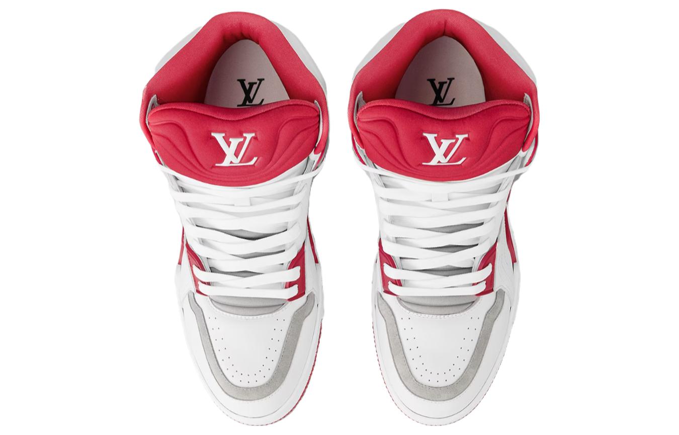 LV LV Ankle Trainers 'White Red Grey' 圖 3