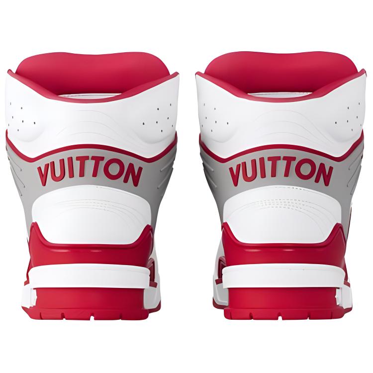 LV LV Ankle Trainers 'White Red Grey' 圖 5