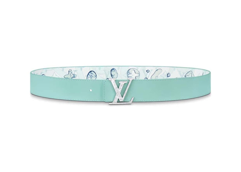Louis Vuitton LV Aqua 40MM Reversible Belt Light Blue 圖 3