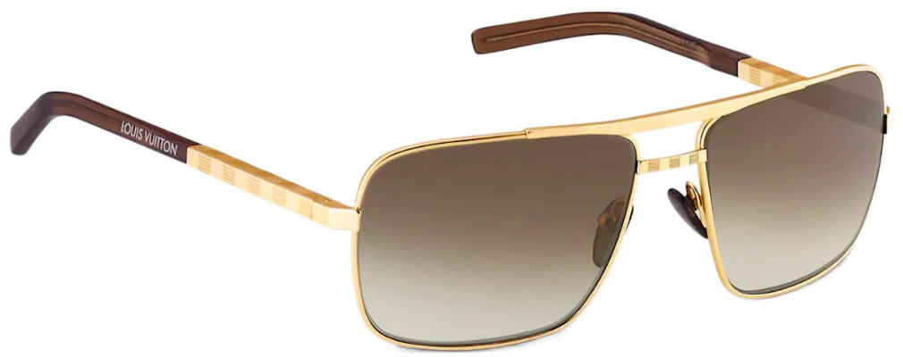 路易威登 LV Attitude 金色方形漸層太陽眼鏡 男款 Z0259U Shop 路易威登 LV Attitude 金色方形漸層太陽眼鏡 男款 Z0259U