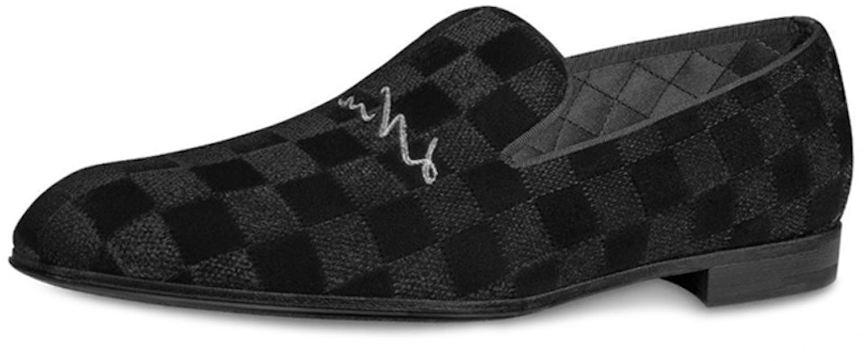 路易威登 LV Auteuil 絨面黑色便鞋 1A5UXA Order 路易威登 LV Auteuil 絨面黑色便鞋 1A5UXA