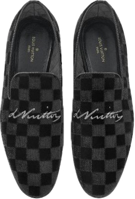 路易威登 LV Auteuil 絨面黑色便鞋 1A5UXA Lookbook 路易威登 LV Auteuil 絨面黑色便鞋 1A5UXA