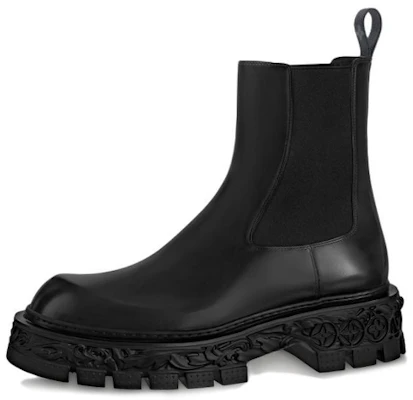 ルイ・ヴィトン LV バロック チェルシーブーツ (黒) 1AAHB9 Buy ルイ・ヴィトン LV バロック チェルシーブーツ (黒) 1AAHB9
