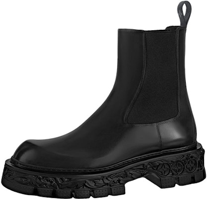 路易威登LV巴洛克切尔西靴“黑色” 1AAZ40 Buy 路易威登LV巴洛克切尔西靴“黑色” 1AAZ40