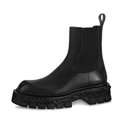 LV Lv Baroque Chelsea Boots 'Black'