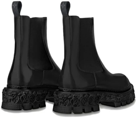 ルイ・ヴィトン LV バロック チェルシーブーツ (黒) 1AAHB9 Shop ルイ・ヴィトン LV バロック チェルシーブーツ (黒) 1AAHB9