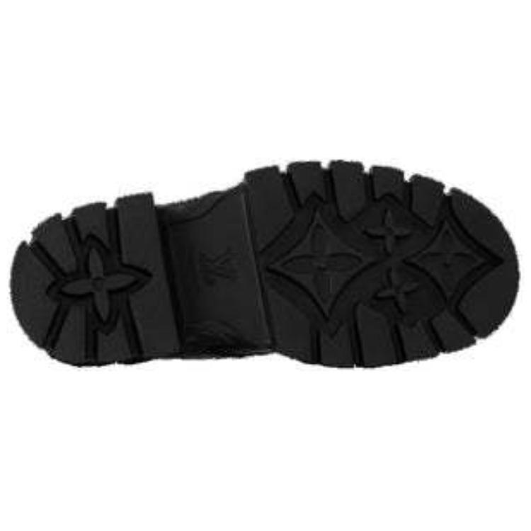 Purchase Sepatu Louis Vuitton LV Baroque Derby 'Hitam' 1AAZ4Z