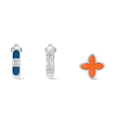 Louis Vuitton LV Beads Earrings Multicolor
