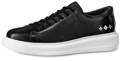 Louis Vuitton LV Beverly Hills Sneakers 'Monogram Black' 1A5UFK Louis Vuitton LV Beverly Hills Sneakers 'Monogram Black' 1A5UFK