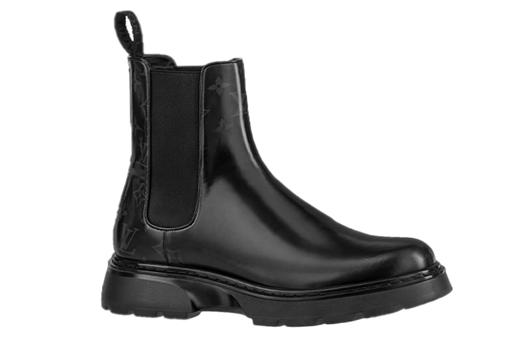 Order Louis Vuitton LV Bold Chelsea Boots 'Black' 1A9FE1