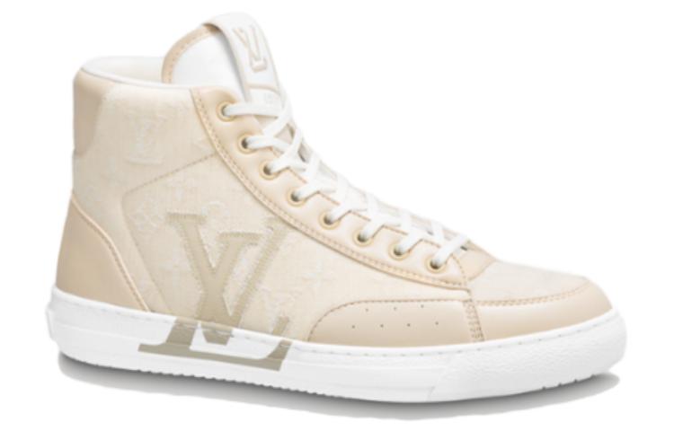 Order Louis Vuitton LV Charlie Ankle Sneakers 'Beige Monogram' - Kasut Beige Monogram 1AARCV