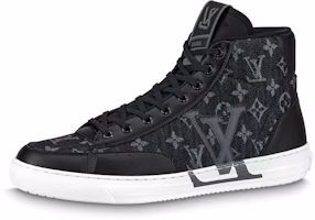 Louis Vuitton LV Charlie Ankle Sneakers 'Black Monogram' 1AARCE Louis Vuitton LV Charlie Ankle Sneakers 'Black Monogram' 1AARCE