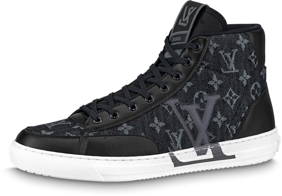 Louis Vuitton LV Charlie Sneakers 'Hitam Monogram' Lunas Tinggi 1AARCE Buy Louis Vuitton LV Charlie Sneakers 'Hitam Monogram' Lunas Tinggi 1AARCE