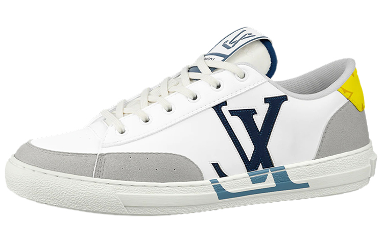 Louis Vuitton LV Charlie Sneakers 'Blue Yellow' 1A9JLR