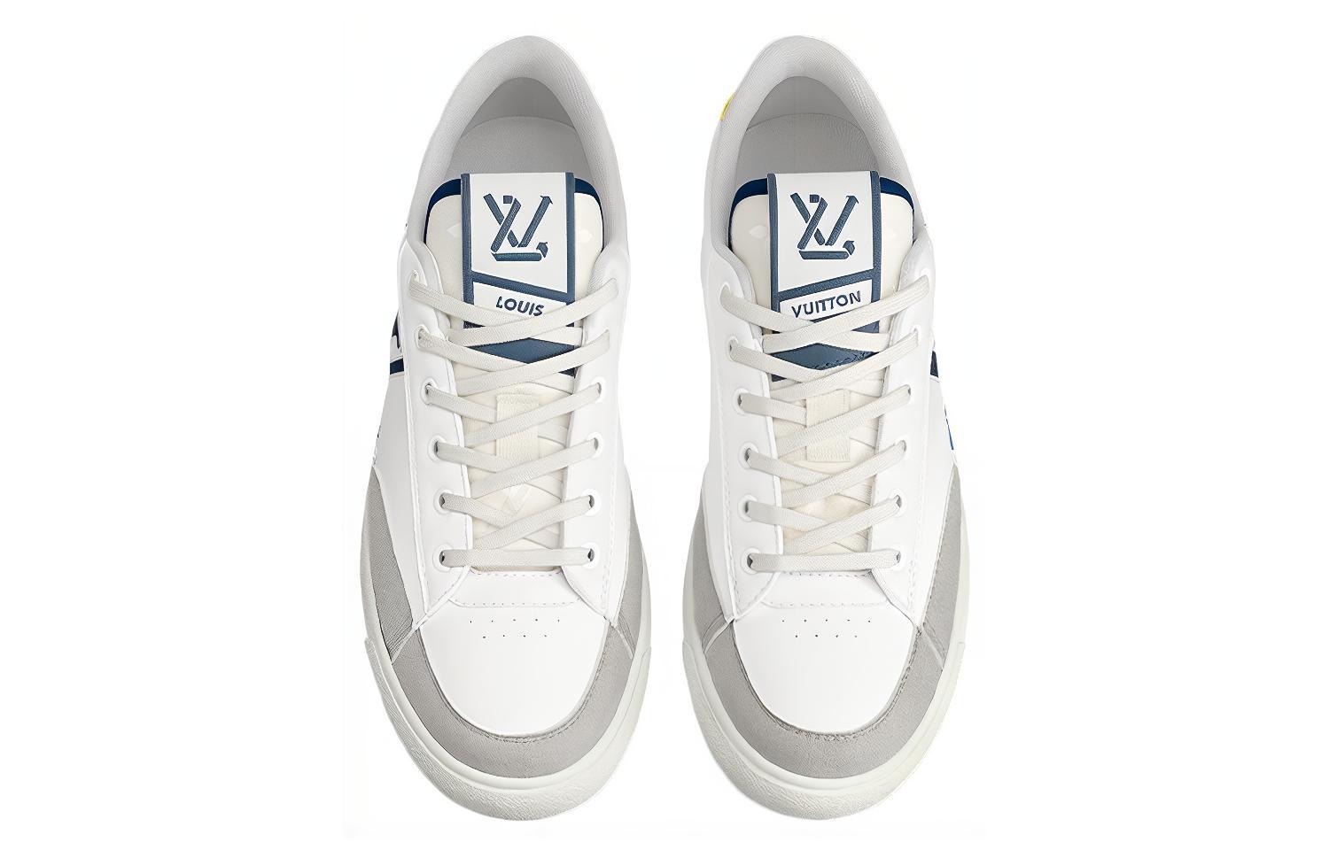 Lookbook Sneakers Louis Vuitton LV Charlie ''Blu Giallo'' 1A9JLR
