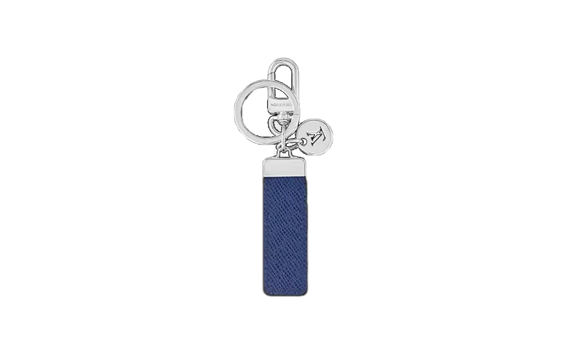 LOUIS VUITTON LV Circle Keychain Unisex Couple Design in Deep Blue. M01525 圖 3