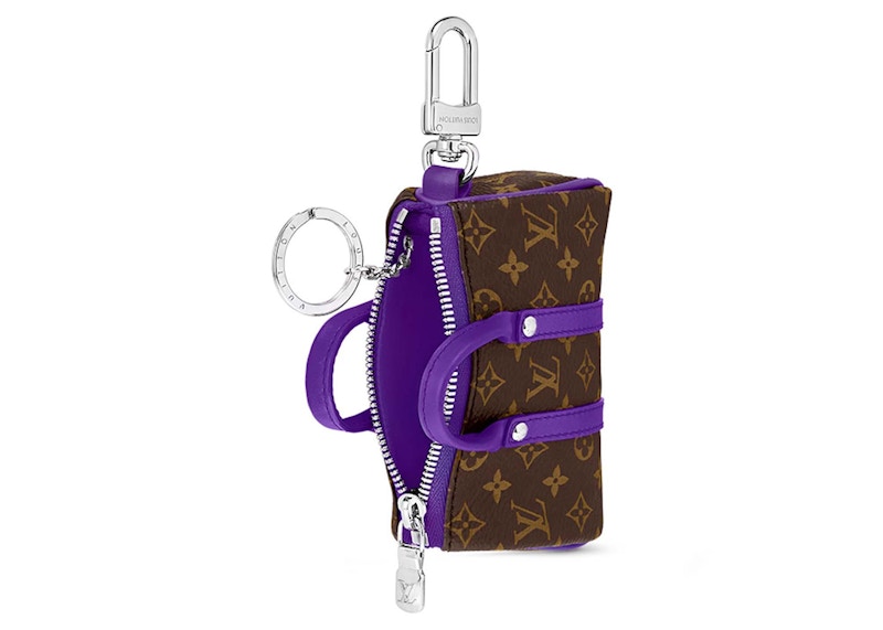 Lookbook Tas Louis Vuitton LV Colormania Mini Keepall Ungu Violet