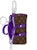 Louis Vuitton LV Colormania Mini Keepall Pouch Violet