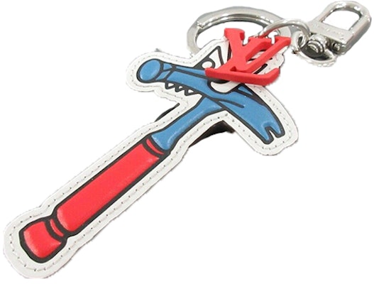 LOUIS VUITTON LV Comics Hammer Bag Charm & Key Holder Red Logo. MP3107logo Buy LOUIS VUITTON LV Comics Hammer Bag Charm & Key Holder Red Logo. MP3107logo