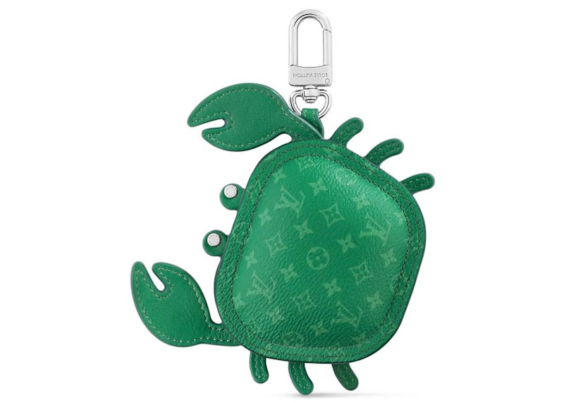 Louis Vuitton LV Crab Bag Charm Green