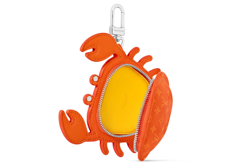 Louis Vuitton LV Crab Bag Charm Orange 圖 2