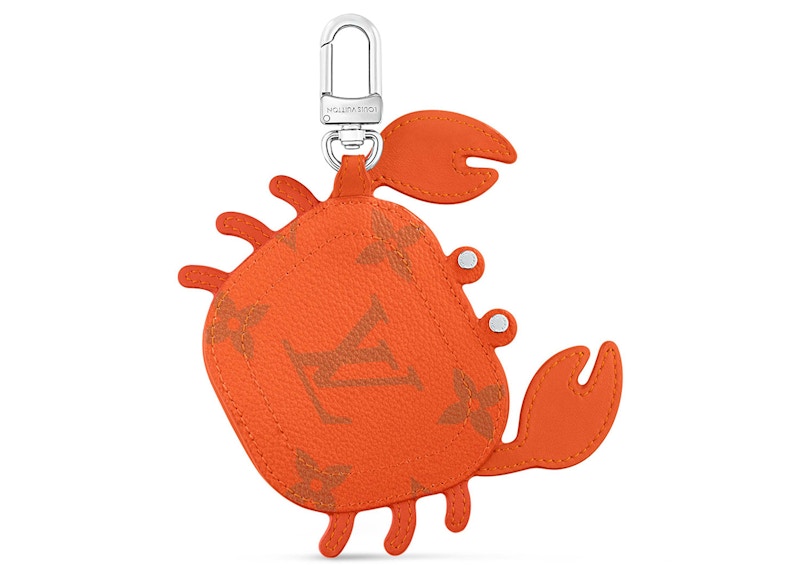 Louis Vuitton LV Crab Bag Charm Orange 圖 3