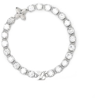 Louis Vuitton LV Crystals Men’s Silver Metal Bracelet. MP3355 MP3356 Louis Vuitton LV Crystals Men’s Silver Metal Bracelet. MP3355 MP3356