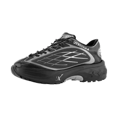 LV LV Discovery Lace Up Sneakers 'Black'