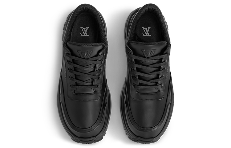 Lookbook Louis Vuitton LV Discovery Low-Top ''Zwart Leer'' 1ACEN9