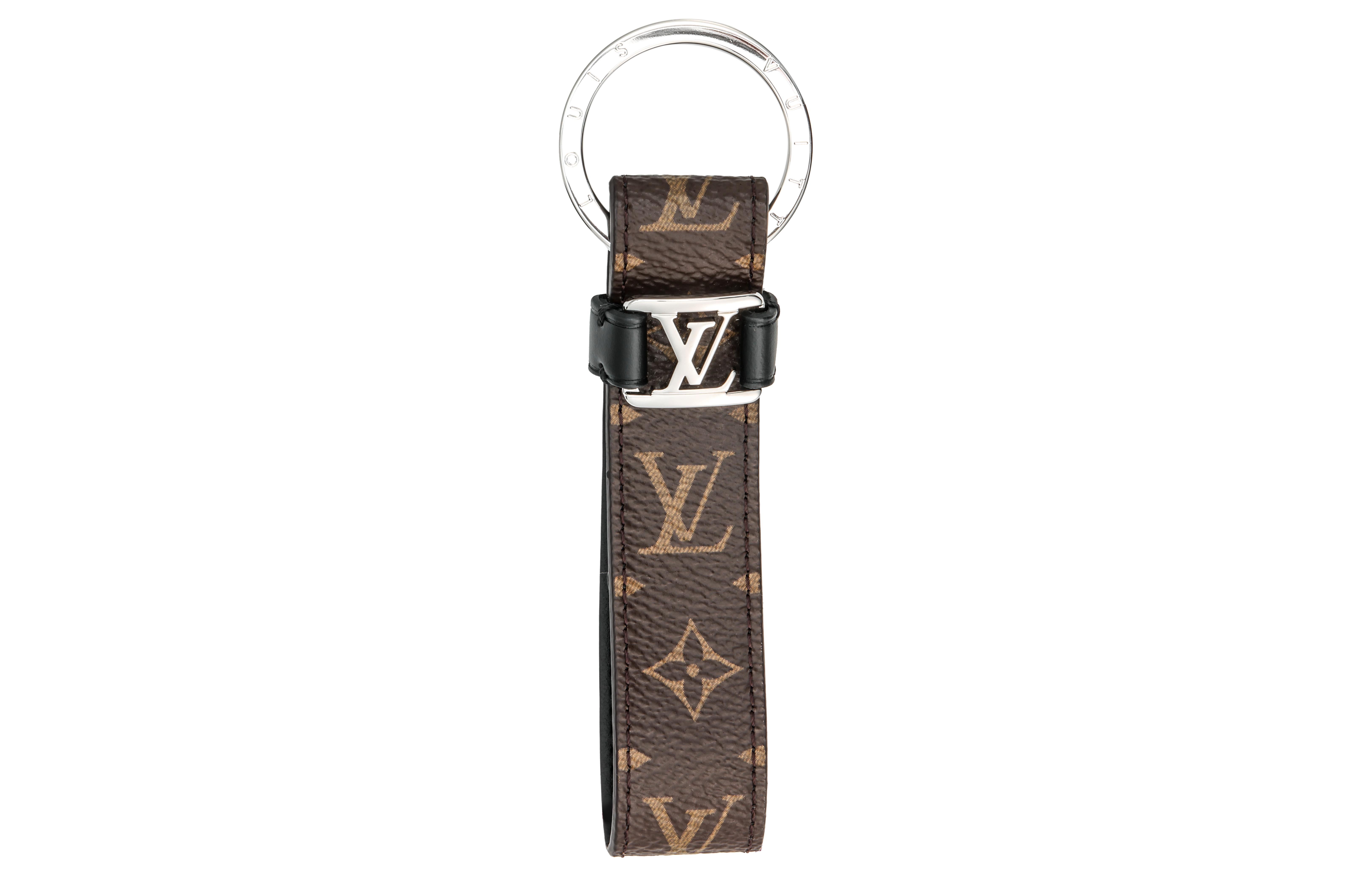 LOUIS VUITTON LV Dragonne Calf Leather Keychain for Men M62709 圖 2