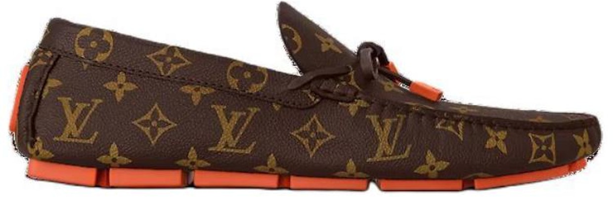 Sepatu Moccasin Pria Louis Vuitton Cokelat Monogram dengan Jingga 1ABF7Z Order Sepatu Moccasin Pria Louis Vuitton Cokelat Monogram dengan Jingga 1ABF7Z