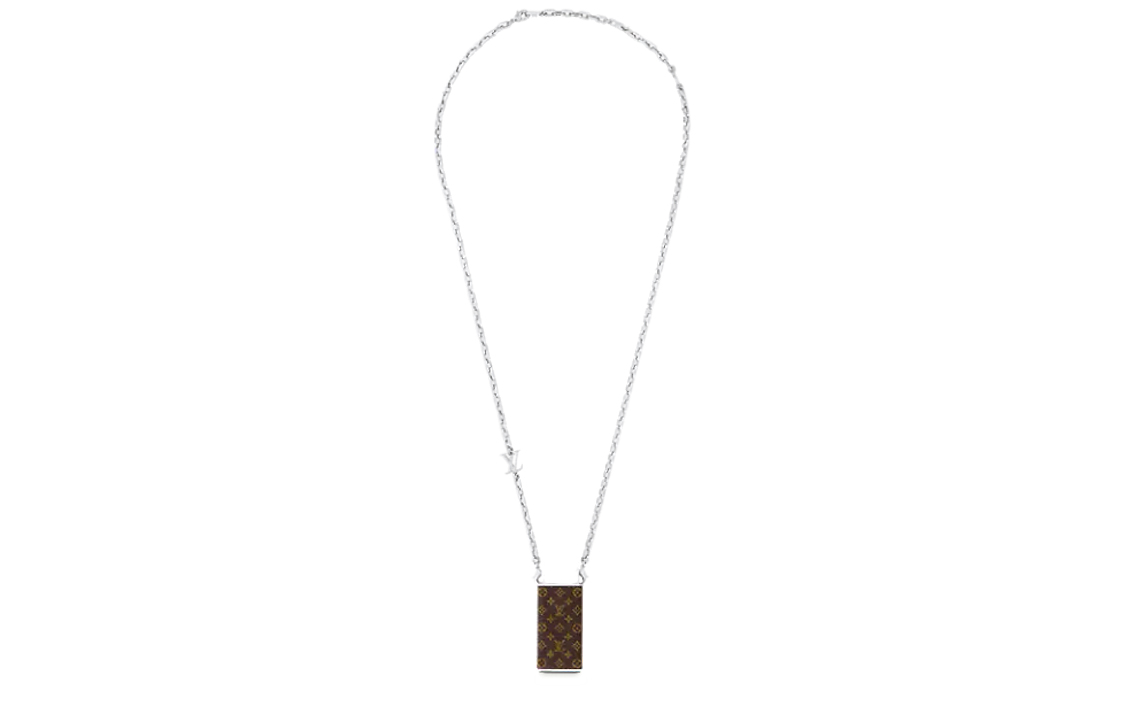 LOUIS VUITTON LV Eraser Metal Necklace for Men. MP3152 圖 3